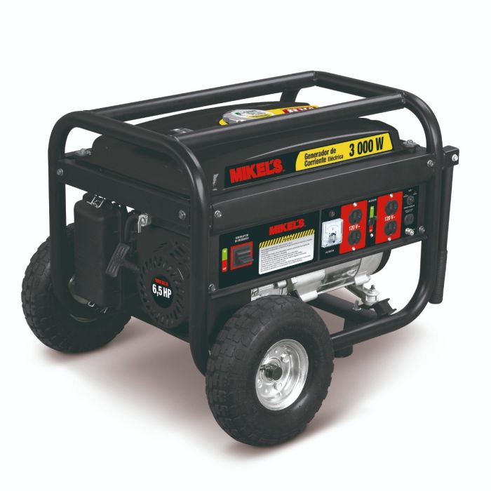 GENERADOR DE CORRIENTE ELÉCTRICA MOTOR 4 TIEMPOS (3,000 W / 6.5 HP)