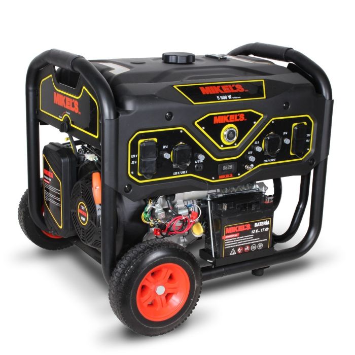 GENERADOR DE CORRIENTE ELÉCTRICA MOTOR 4 TIEMPOS (5,500 W / 15 HP)