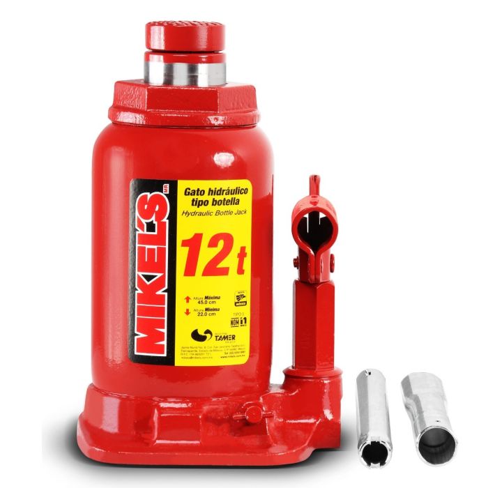 [GH-12] GH-12 GATO HIDRÁULICO DE BOTELLA CON TORNILLO DE EXTENSIÓN MIKELS
